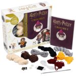 Harry Potter Crochet Kit - packaging with finished amigurumi characters from the Wizarding World
