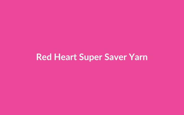Red Heart Super Saver Yarn Kit - Crafty Baddie review